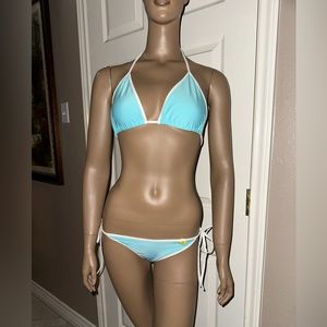 Vintage Dirty Bird Bikini brand string bikini size small